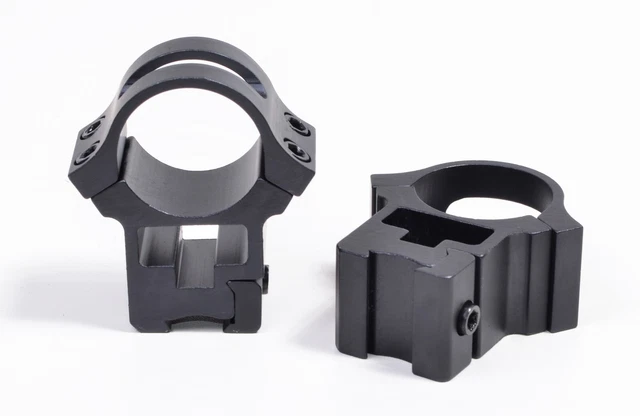 Traditions Aluminum Scope Rings 3/8 Dovetail 1 In. Medium Matte Black - Freedom Armory - Foto 2