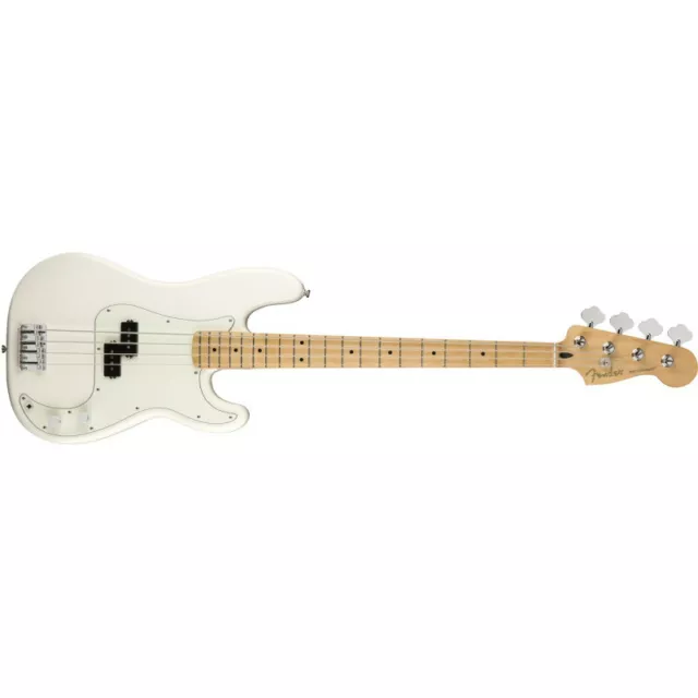 Fender Player Precision Bass - touche érable - Polar White - Basse électrique