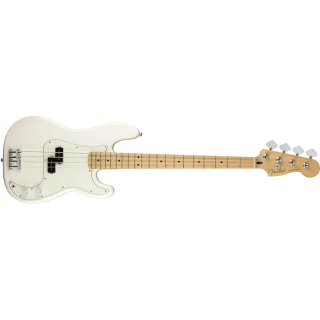 Fender Player Precision Bass - touche érable - Polar White - Basse électrique