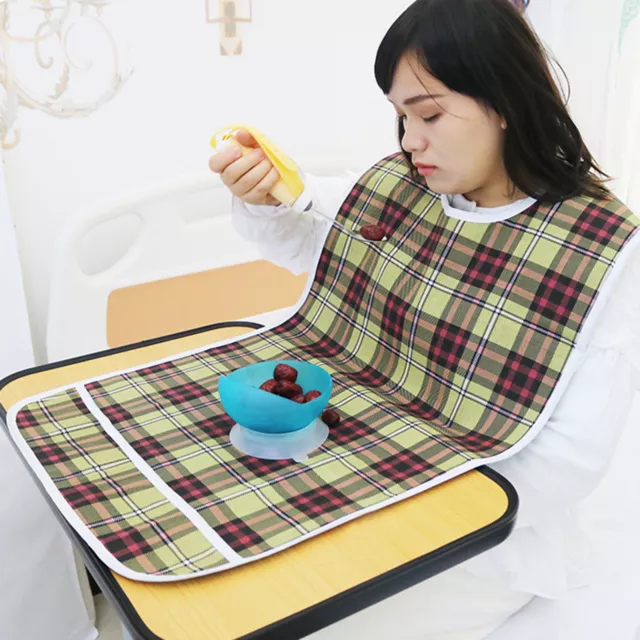 Fence Portable Easy to Use Elderly Seniors Disabled Eating Cloth Cotton