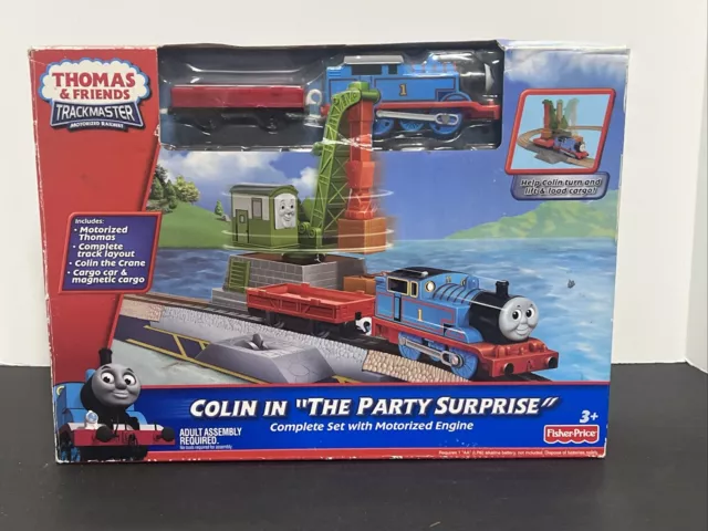 Fisher Price Thomas & Friends TrackMaster Colin in The Party Surprise 2009 Train