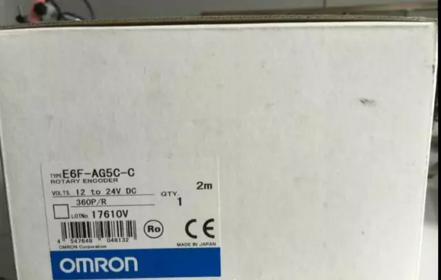 Omron E6F-AG5C-C 360P/R Rotary Encoder New One Expedited Shipping E6FAG5CC
