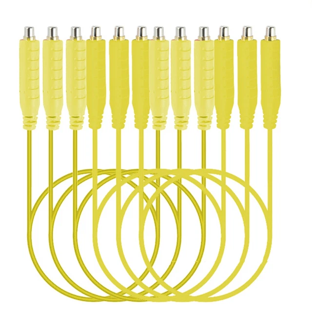 Convenient Troubleshooting Solution 6PC Magnetic Test Leads Low Voltage Design