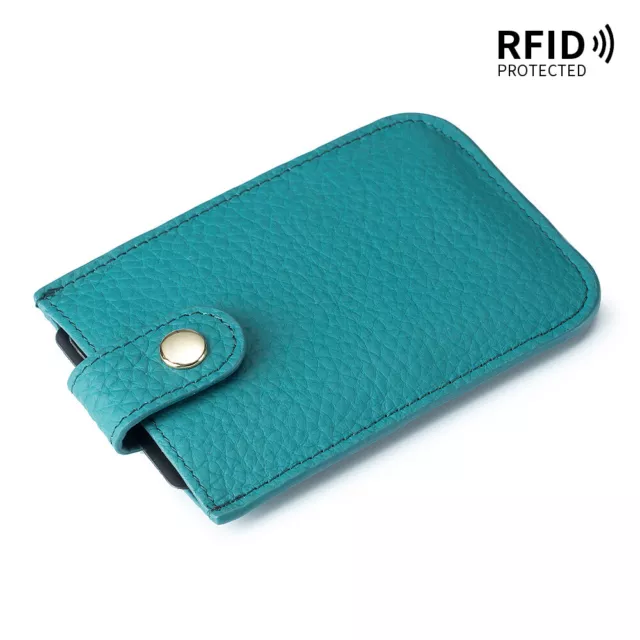 Kreditkartenetui mit Geldklammer Mini Portmonee RFID Schutz Wallet Portemonnaie