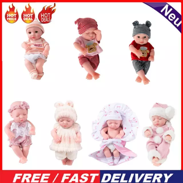 Vinyl Newborn Babies Doll Kids Reborn Toddler Child Play House Game Supplies