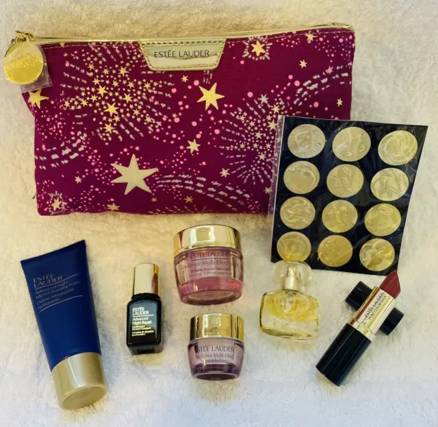 Brand New Estee Lauder 7 Piece Skincare And Makeup Gift Set - Resilience & Anr