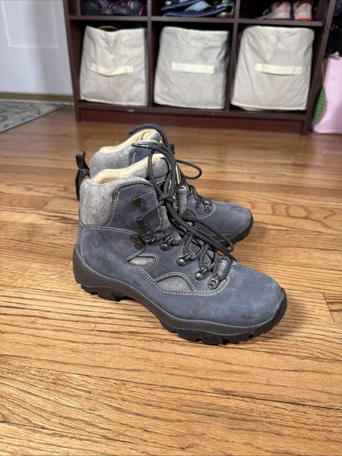Chaussures De Randonnée Enfant LL Bean Gore-Tex - Taille 3 US, Cuir Suédé, Occasion Très Bon état