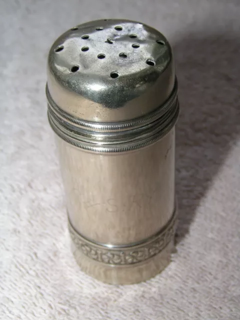 Colorado & Southern Railway Sterling Silver Condiment Shaker