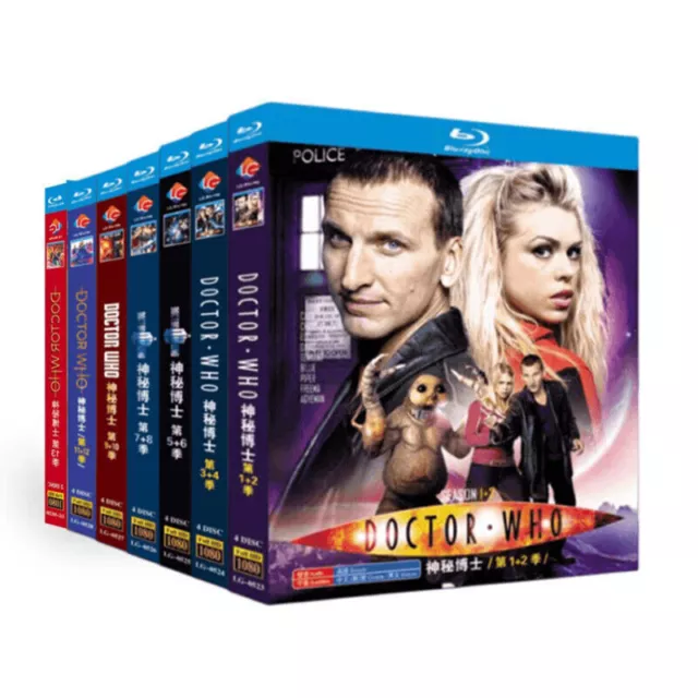 BD Doctor Who Season 1-13 Complete TV Series Blu-ray 26-Disc New Box All Region