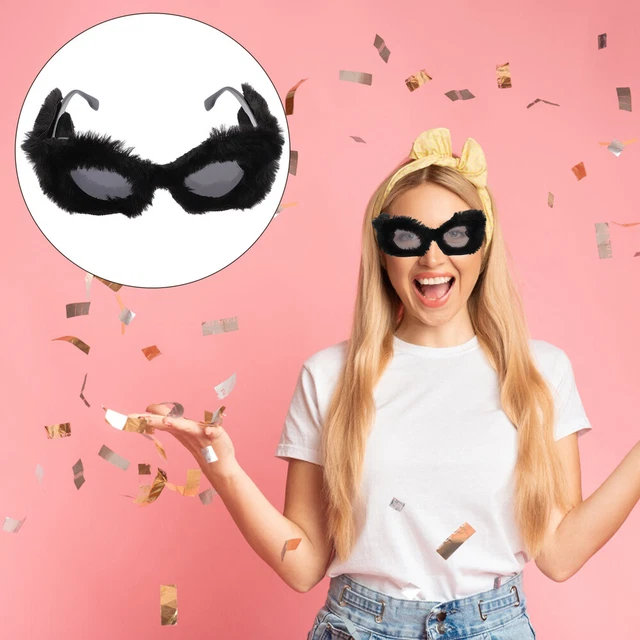 Graduation Party Eyewear Funny Plush Glasses Funky Glasses Vintage