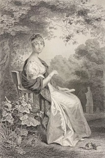 Hortense De Beauharnais Königin Von Holland (1806-1810) France C 1836 Girardet