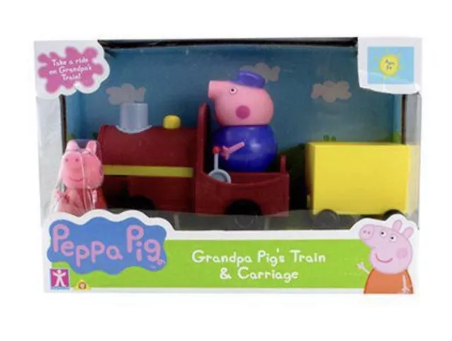 Peppa pig treno di nonno pig 3 anni + 3