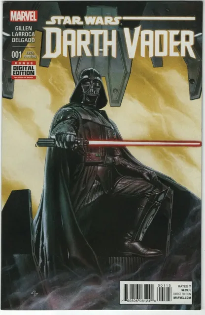 Star Wars Darth Vader #1 5th Print 1st App Black Krrsantan And Cylo 2015 Marvel