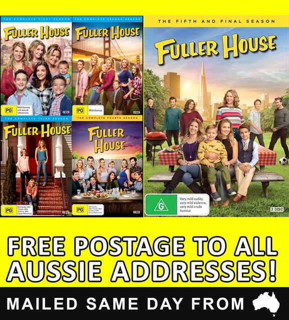 FULLER HOUSE COMPLETE season series 1-5 DVD SET SEALED