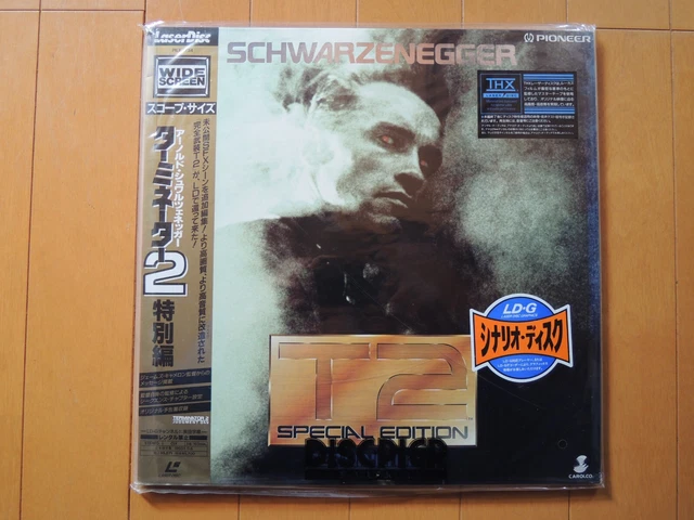 TERMINATOR 2 japan japanese Laser Disc LD new unopened James Cameron