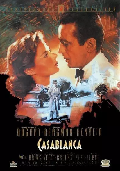 Poster Casablanca 68 x 101 cm