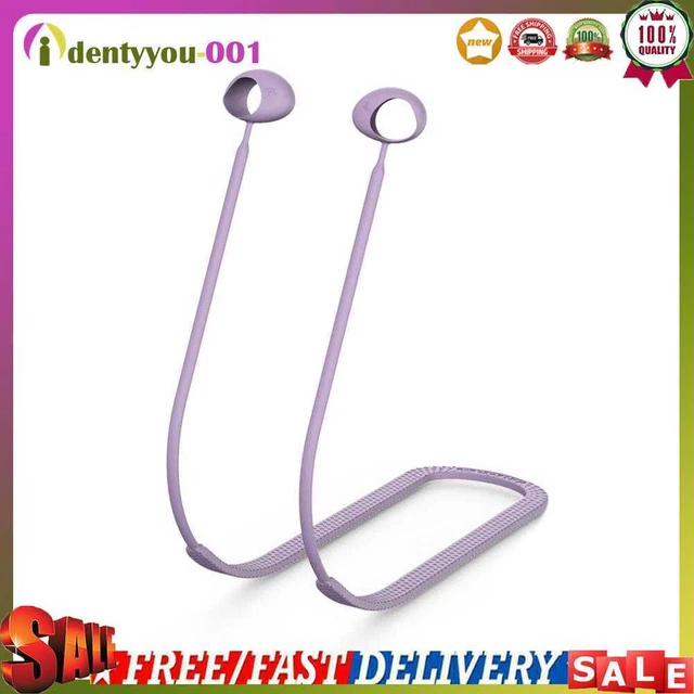 Correa de auriculares antiperdidos para Samsung Galaxy Buds 2 soporte para auriculares (púrpura)