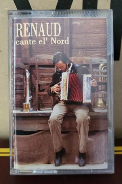 K7 Cassette Audio. Renaud ‎– Cante El' Nord. EU 1993.  Neuve, Mint. Superbe...