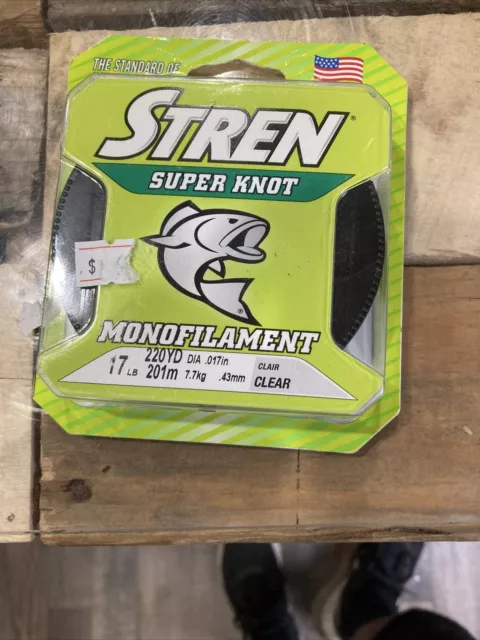 Stren Super Knot Monofilament Fishing Line 