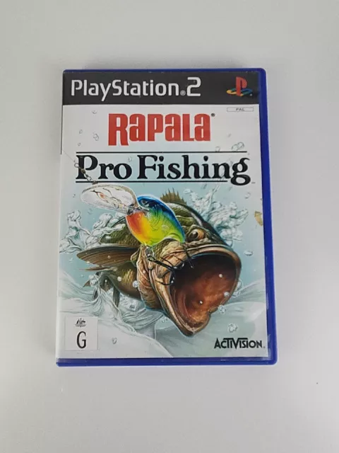 RAPALA PRO FISHING Sony PlayStation 2 PS2 Complete PAL Game with