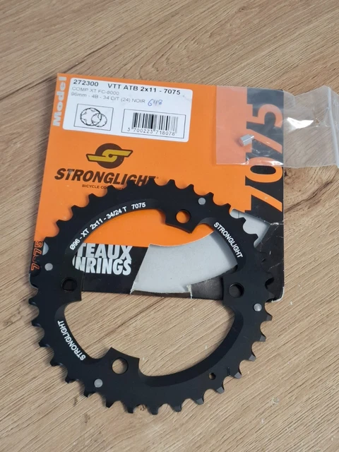 Plateau Stronglight 51 Dents – 107 BCD – Occasion, Alu Français !
