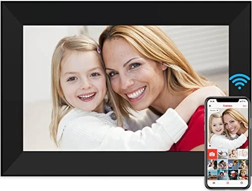 FRAMEO 10.1 Inch Smart WiFi Digital Photo Frame, Digital Picture Frame