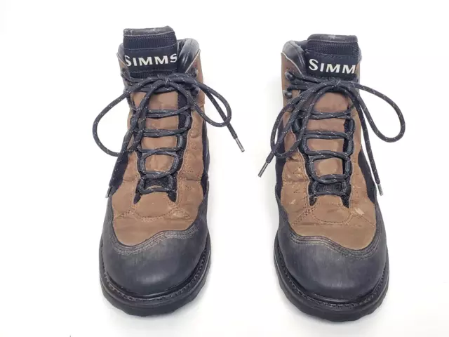 SIMMS BLACKFOOT FLY Fishing Wading Boots w/ Vibram Sticky Rubber Soles ...