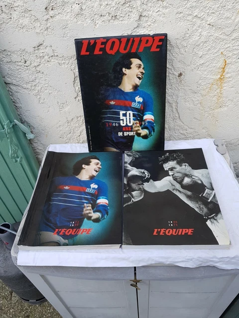 Sport - C1 L EQUIPE 50 Ans de Sport 1946 1995 COFFRET 2