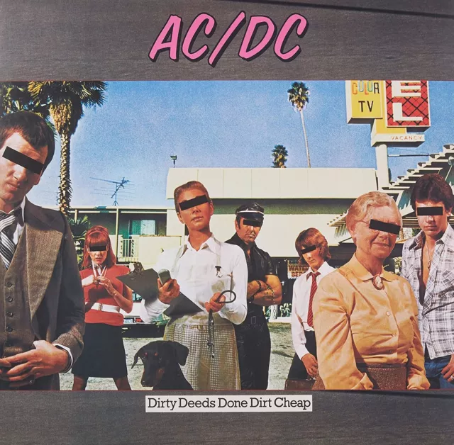 AC/DC Dirty Deeds Done Dirt Cheap - 180 Gram Vinyl LP [New & Sealed]