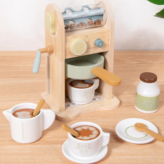 Ensemble de jeu de cafetière pour enfants, accessoires de cuisine, cadeau de