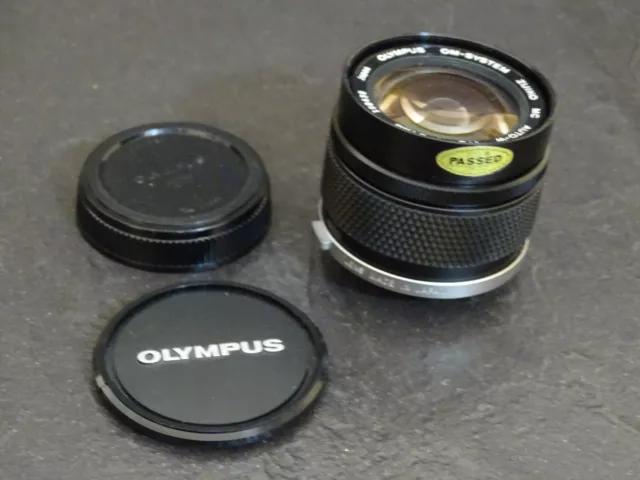 OLYMPUS ZUIKO 2/24mm MC AUTO-W LENS VINTAGE EXCELLENT RARE