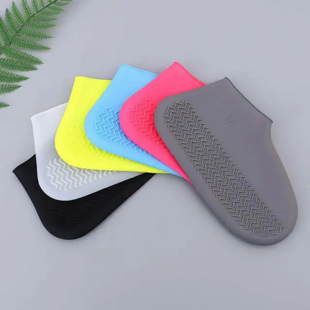 Resistant Silicone Overshoes Rain Waterproof Shoe Covers Boot Cover Protector