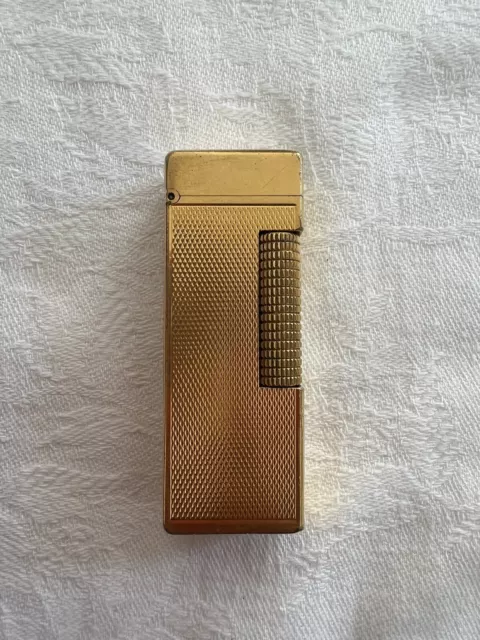 Dunhill Accendino Placcato Oro