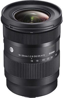 Sigma 16-28mm f/2.8 DG DN Contemporary Lens for Sony E.  U.S. Authorized Dealer