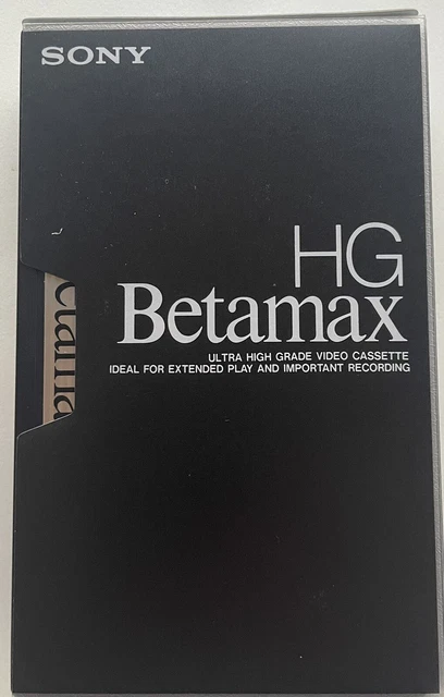 Sony L-750 HG Betamax Tapes New NOT SEALED