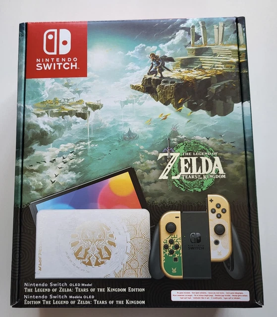 NINTENDO SWITCH CONSOLE Legend of Zelda Tears of The Kingdom Limited