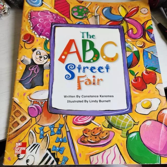 Teacher Big Book Oversized Read Along The ABC Street Fair McGraw Hill