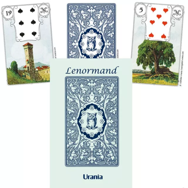 Blue Owl By Mlle Lenormand 36 Karten Deck Esoteric Fortune AGM 1067012979