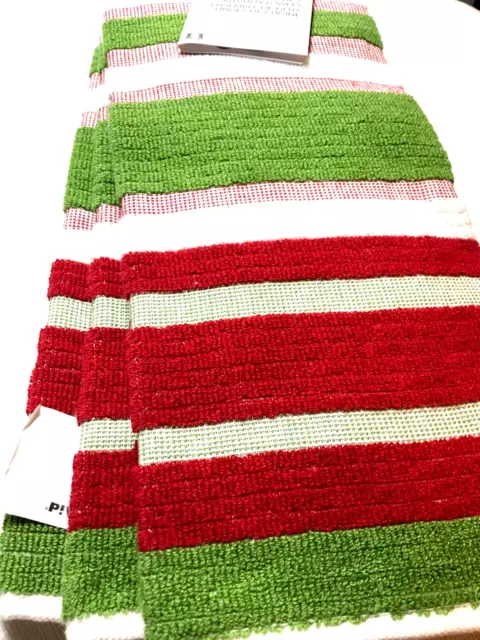 New KitchenAid Tea-Towels x2 Red and Dark Green – Wild Haggis Direct