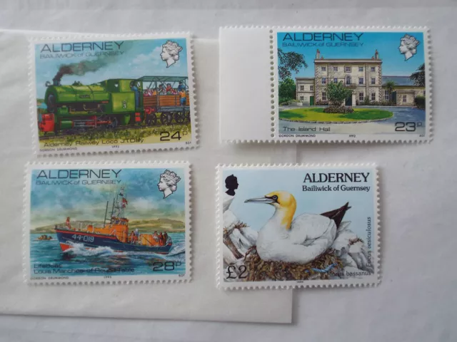 GB  Alderney  Birds £2 Definitive 1995 + OTHERS FREE