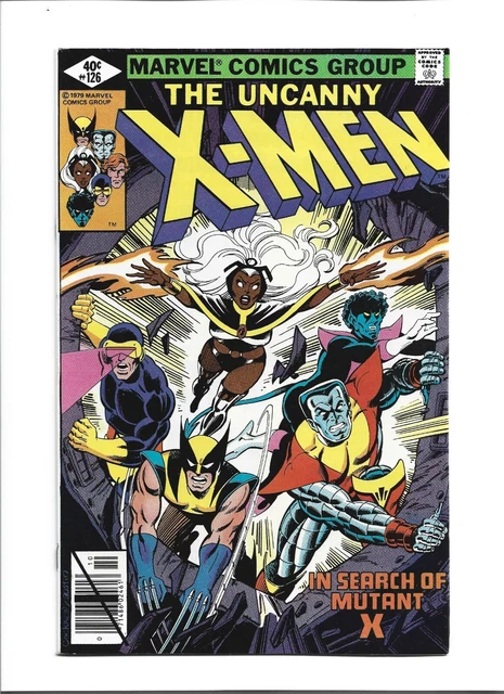 The Uncanny X-Men #126 (Oct. 1979, Marvel) NM- (9.2) Proteus App.!!!!!!!!!!!!!!