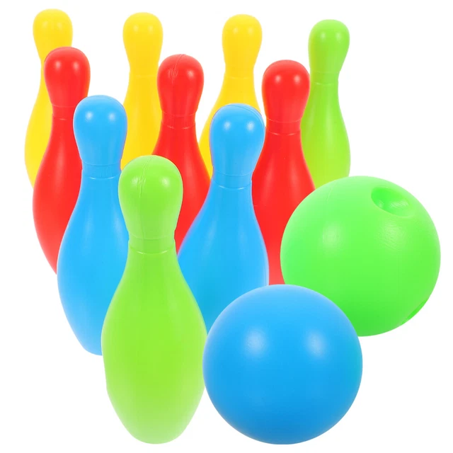 12PCS Bowling Game Bowling Set Kids Bowling Balls Set Preschool Toys