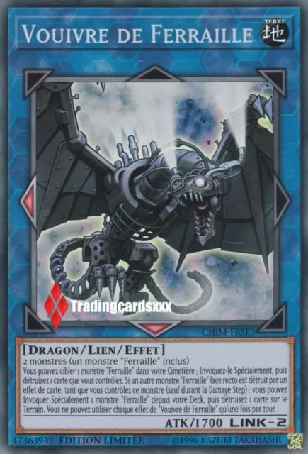 ♦Yu-Gi-Oh!♦ Vouivre de Ferraille (Scrap Wyvern) : CHIM-FRSE1 -VF/Super Rare-