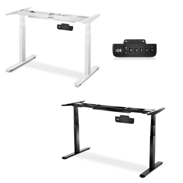 Redlife Electric Stand Up Desk Frame w/ Controller Height Adjustable Dual Motor