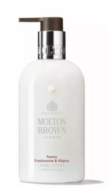 Molton Brown Festive Frankincense & Allspice Hand Lotion, 300ml Brand New