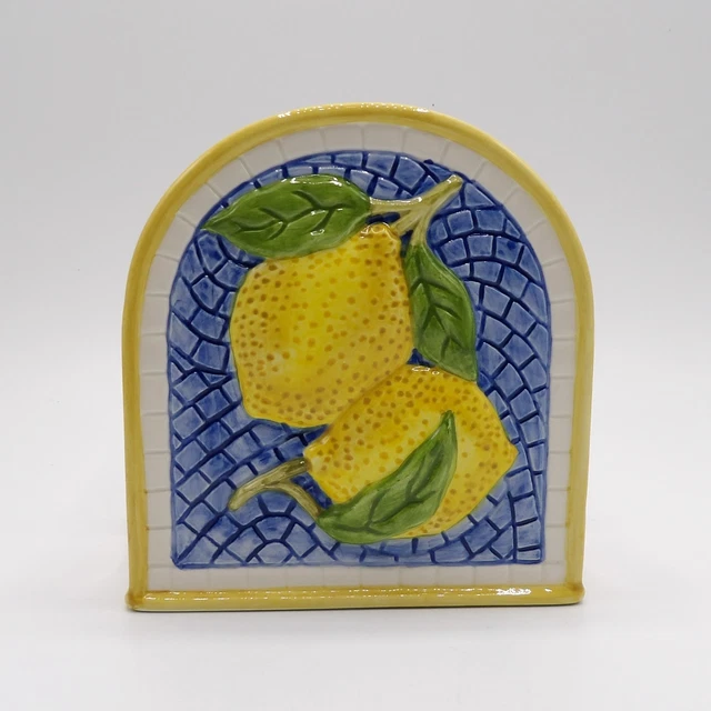 Ancien Dessous De Plat Villeroy & Boch édition Mairie De Haspres – Céramique Et Bois Signé Yves Ducourtioux