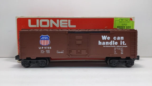 Lionel 6-9755 O Gauge Union Pacific Boxcar EX/Box