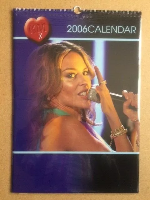 KYLIE MINOGUE Original Vintage Unofficial Calendar 2006 (SP)