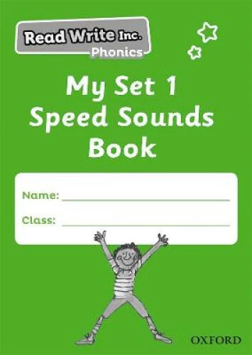 READ WRITE INC. Phonics: My Set 1 Speed Sounds Book (Pack of 5) by Ruth ...