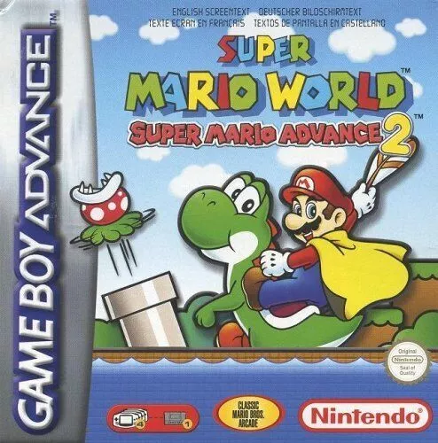 SUPER MARIO ADVANCE 2: Super Mario World Game Boy Advance *Authentic ...